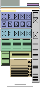 Рис. 10. Модульная сетка для главной страницы deviantart.com