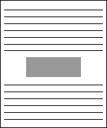 Рис. 1. Рисунок в центре колонки текста 